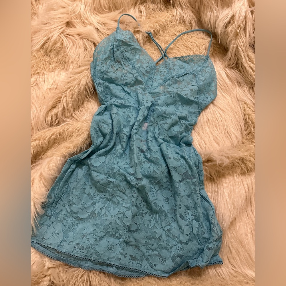 VS lace lingerie slip